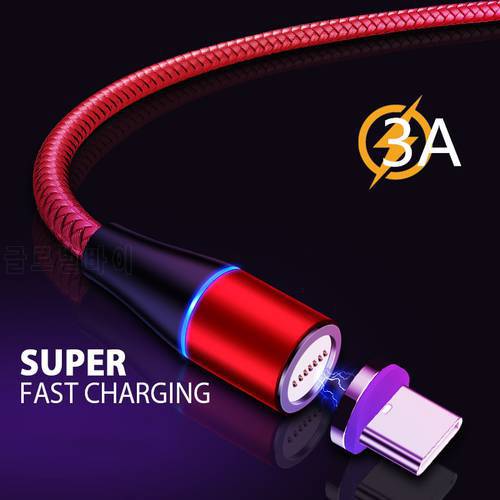 For Xiaomi 3A Fast Charge Type C Magnetic Micro USB Wire For POCO M5 X3 M3 M4 X4 Pro 5G Samsung Huawei Charger Honor Phone Cable