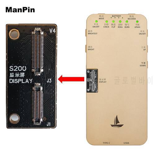 DLS200 LCD Tester Flex Cable Connector Base For iPhone 11Pro MAX XS X 8 Plus 6S Ambient Light Sensor True Tone Programmer Repair