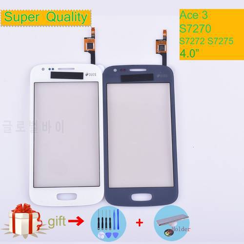 For Samsung Galaxy Ace 3 S7270 S7272 S7275 GT-S7272 Touch Screen Panel Sensor Digitizer Front Glass Outer Lens Touchscreen