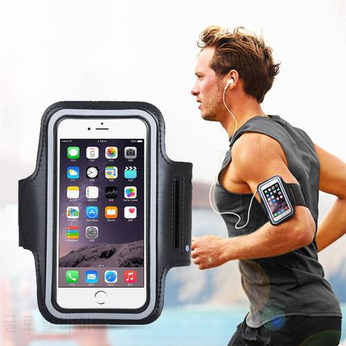 Universal Outdoor Sports Phone Holder for Huawei Nova 8 SE Arm band Running Phone Bag for Huawei P smart 2020 / Y8S Y9A