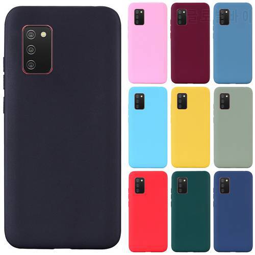 Soft Silicone Case For Samsung A02S Case A025F Soft TPU Cover Back Case For Samsung Galaxy A02S SM-A025F A 02S Phone Cases Coque