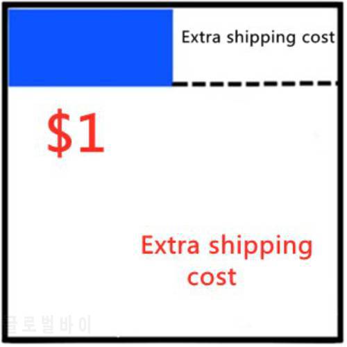 customer Extra shipping cost, To make up for the difference in order or freight rates