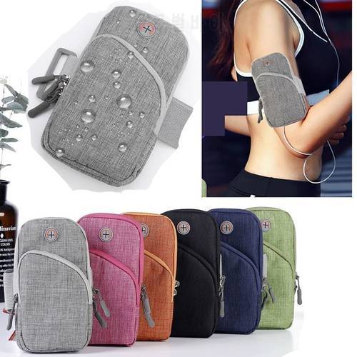 Sports Running Armband Bag Case Cover Running armband Universal Waterproof Sport cell phone Holder Outdoor Sport Arm pouch 6.5