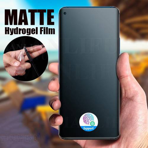 2Pcs Matte Hydrogel Film For Samsung Galaxy S21 Ultra S21 S20 Note 10 S10 S9 S8 Plus A51 A71 A50 A70 Frosted Screen Protector