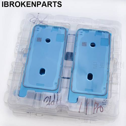 50PCS Waterproof Sticker for iPhone 7 6S Plus 8 X 8P XR XS 11 12 13 Pro Max Adhesive Pre-Cut LCD Screen Frame Tape Repair Parts