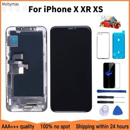 100% A+++ New Lcd Display For iPhone X XR Max Wholesale Price From Factory Touch Screen Complet For iPhone XS Test Good 3D Touch