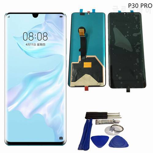 100% oled For HuaWei p30 pro Lcd Display Touch Screen Digitizer Assembly Replacement With Huawei p 30 pro display screen