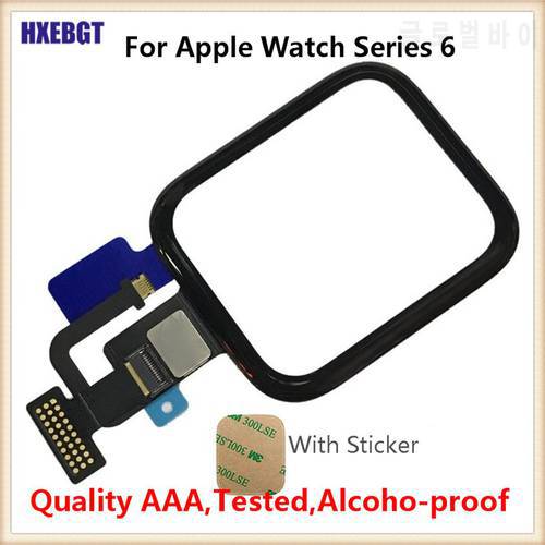 Tested High Quality For Apple Watch Series 6 Touch Screen Digitizer For iWatch S6 40mm 44mm Touch Glass Sensor Panel Parts