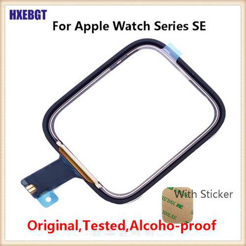 Original Touch Screen Sensor Panel For Apple Watch SE 40/44mm LCD Front Outer Glass Cover With Digitizer For iWatch SE Parts
