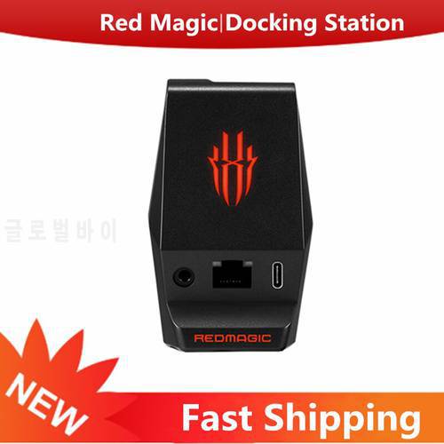 Nubia RedMagic 5G Docking Station ACC For Nubia Red Magic 5G 5S Gaming Box Expansion Dock 3.5mm Type-C Phone Holder 100M Data