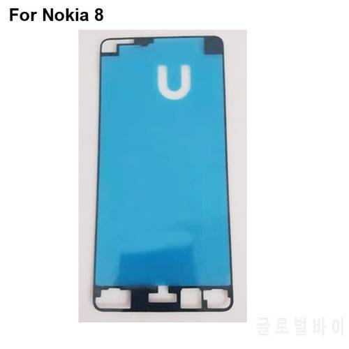 2Pcs For Nokia 8 TA-1012 TA-1052 LCD Tocuh Screen Front Frame Bezel 3M Glue Double Sided Adhesive Sticker Tape For Nokia8