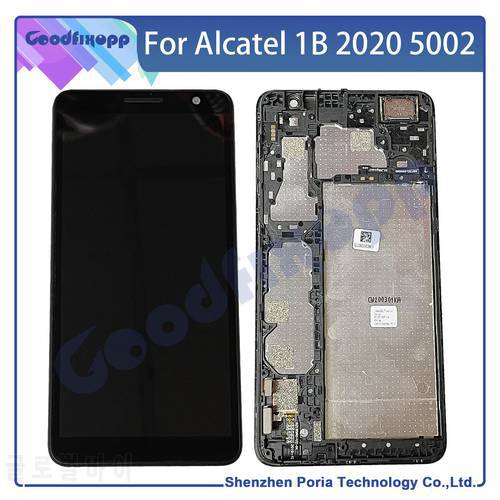 5.5&39&39inches For Alcatel 1B 2020 5002A, 5002D, 5002F, 5002I, 5002M, 5002X LCD Display Sensor Touch Screen Digitizer Assembly