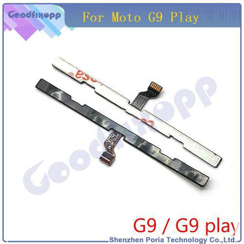 New Power On Off Volume Button Flex Cable For Motorola Moto G9 Play