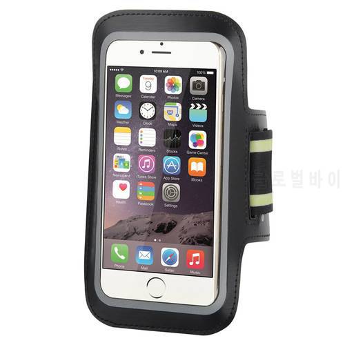 Outdoor Running Fitness Mobile Phone Armband Luminous Arm Bag For Iphone 11 Pro Max X Xr 6 6s 7 8 Plus Armbands For Airpods Bag