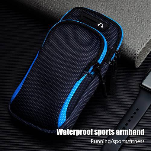 Arm Band Bag Universal for Mobile Phone with 6.53 inches Breathable Mesh Waterproof Sports Armband Phone Case