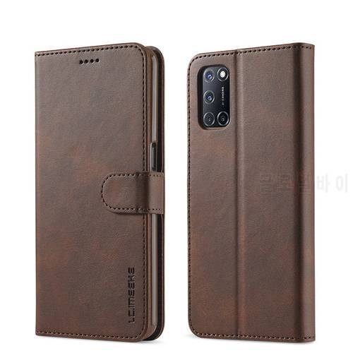 Phone Case For OPPO A74 5G Case Leather Vintage Phone Cases On OPPO A74 5G Case Flip Magnetic Wallet Cover For OPPO A74 5G Cover