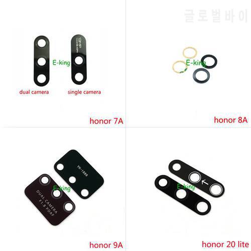 2PCS Rear Back Camera Glass Lens Cover For Huawei Honor 7A 8A 9A 20 Lite With Ahesive Sticker