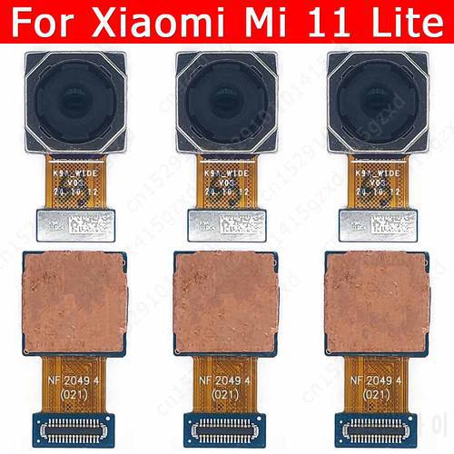 Original Rear Camera For Xiaomi Mi 11 Lite Mi11 Main Backside View Back Camera Module Flex Replacement Spare Parts