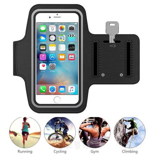 Running Phone Bags Waterproof Touch Screen Armbands Phone Case for Men Women Outdoor Sport Accessories for 4-7 Inch Smartphone