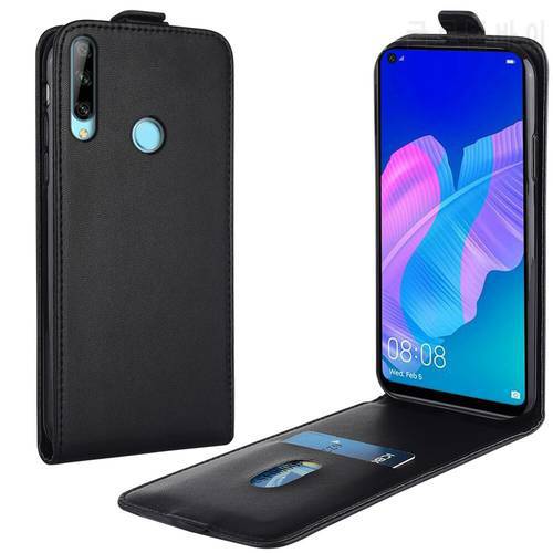 Flip Up and Down Leather Case for Huawei Honor 9C LLD-L31 6.39&39&39 Vertical Cover for Honor 9C 9c Case Phone Bag