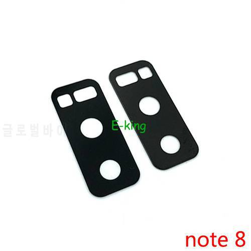 2PCS Rear Back Camera Glass Lens Cover For Samsung Galaxy Note 8 With Ahesive Sticker Replacement Parts