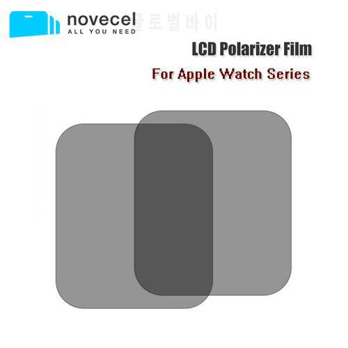10pcs LCD Polarizer Film 38mm 42mm 40mm 44mm 41mm 45mm for Apple Watch Series 8 7 6 5 4 3 2 1 SE Display Touch Screen Repair