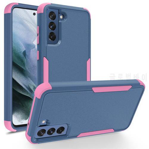 For Samsung Galaxy S21 FE Case Heavy Duty Armor Hybrid Shockproof Case for Galaxy S21 Plus S22 Ultra Hard Silicone Cover