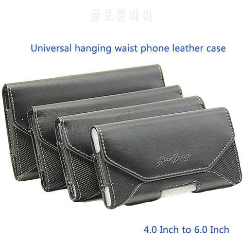 Hot Sale Fashion Double Layer Canvas Coin Key Card Holder Phone Cover Case Waist Bag for 4.0/4.7/5.0/5.5/6.0 inch Mobile Phone
