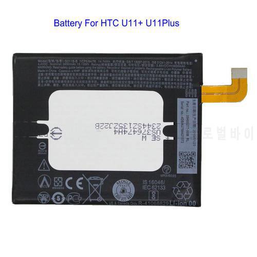 1x 3930mAh 14.74Wh G011B-B Replacement Battery For HTC U11+ U11 + U11 Plus (Not for U11) Batteries Bateria