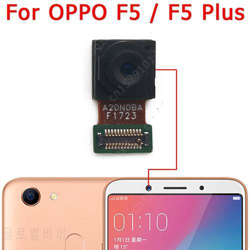 Original Front Camera For OPPO F5 Plus Frontal Selfie Small Camera Module Phone Accessories Replacement Repair Spare Parts