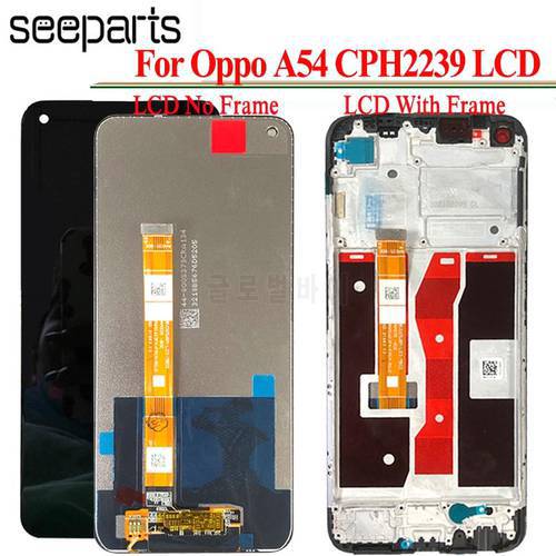 Tested Well For OPPO A54 5G LCD CPH2195 Display Touch Screen Digitizer Assembly For Oppo A54 CPH2239 LCD A54s CPH2273 Sceen