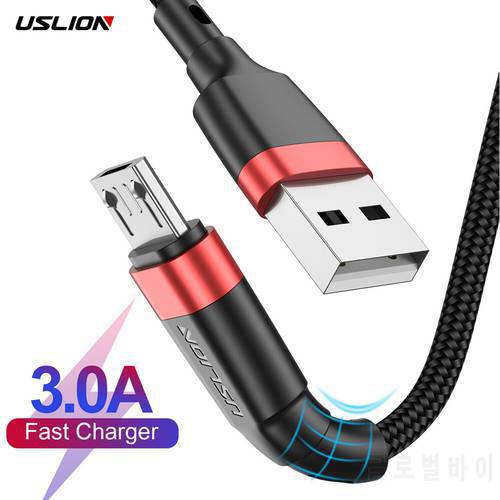 USLION USB C Cable Type C Fast Charging Cable For Xiaomi mi 11 10 redmi note 10 Micro USB Data Cord Charger For Samsung S21 A51