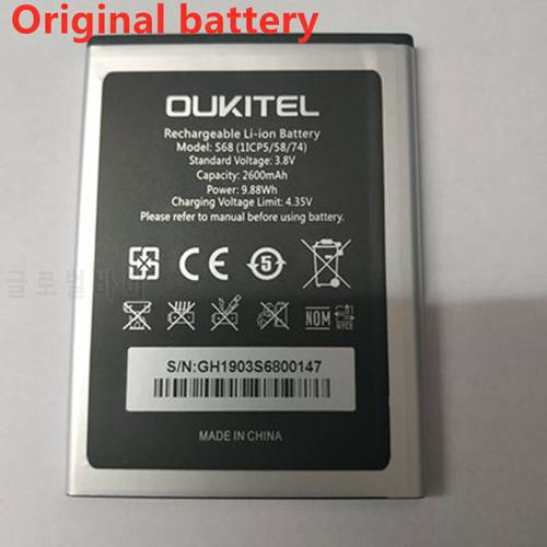 Original OUKITEL C16 Pro 2600mah 3.8V for OUKITEL C16 Pro 5.71&39&39 Android 9.0 19:9 MT6761P 3GB 32GB Smartphone+Little gift