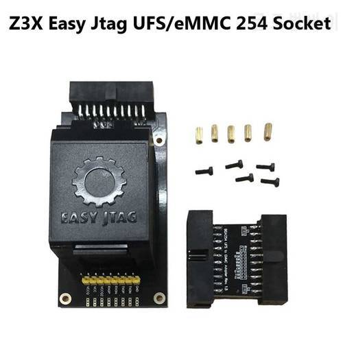 UFS BGA-254 Socket eMMC 254 eMMC/UFS Socket Adapter for Z3x Easy Jtag Plus Box