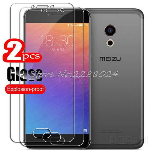 2PCS FOR Meizu PRO 6 6s High HD Tempered Glass Protective On PRO6 Phone Screen Protector Film