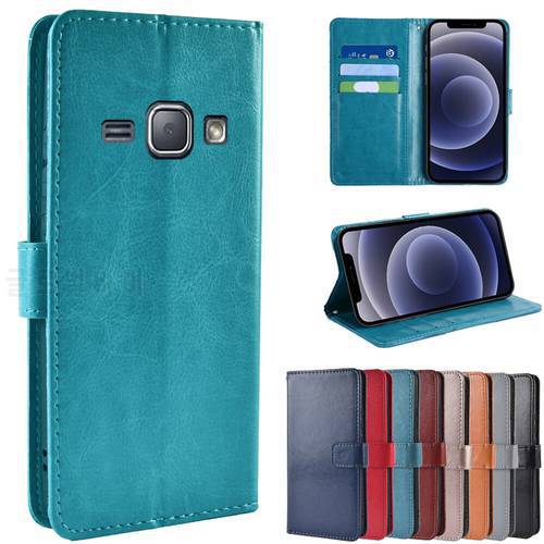 Case on Samsung J1 2016 Case Magnetic Stand Wallet Phone Case For Galaxy J1 2016 Case Bumper Funda samsung galaxi J1 2016 Cover