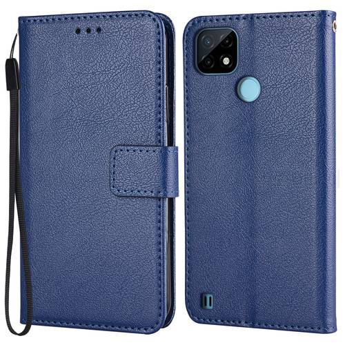 Wallet Leather Case for On Realme C21 RMX3201 6.5&39&39 Flip Case C20 A C25 y V11 S V13 V15 V3 V5 Narzo 30 50 C11 2021 8 Pro i Cover