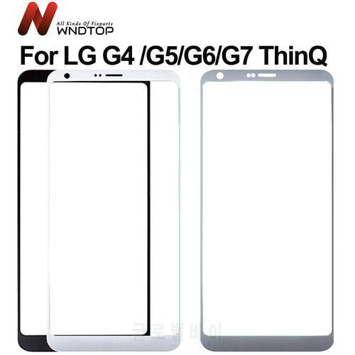 High Quality Outer Screen Panel For LG G4 G5 G6 G7 Front Glass Outer Glass Screen Panel For LG G7 ThinQ Front Screen Glass