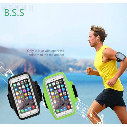 New 1Pc Outdoor Sports Phone Holder Armband Case for Samsung Gym Running Phone Bag Arm Band Case for Iphone 11 Xs Max 6.5 Inch