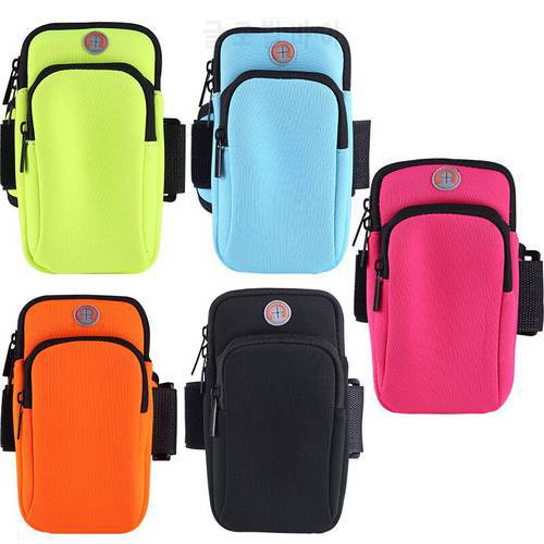 Sports Arm Bag Running Mobile Phone Arm Bags Waterproof Fitness Arm Pouch for Men Women Jogging Outdoor Accessories