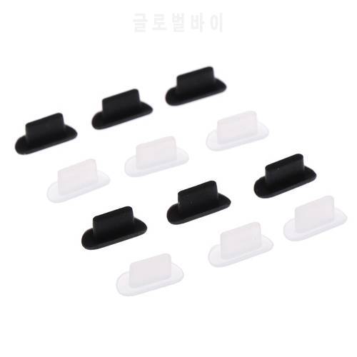 10PCS Silicone Wear-resistant Phone Earphone Case Tablet Dust Plugs For iPhone 5S 6 8P iPhone 11 iPhone 12 Pro AirPods Headset