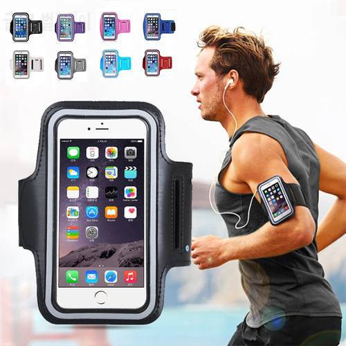 4.0/6.5 inch Case phone Sport Armband fashion Holder For Women&39s on hand smartphone handbags sling Running Gym Arm Band Fitness