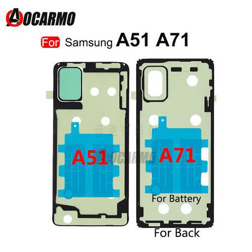 For Samsung Galaxy A51 A71 SM-A7160 SM-A5160 A750 Back Cover Adhesive Battery Sticker Glue Replacement Parts