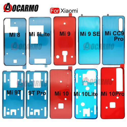 Back Adhesive For Xiaomi Mi 8 10 9 Lite Pro Back Cover Sticker Glue For Xiaomi Mi 9 9SE 9T CC9