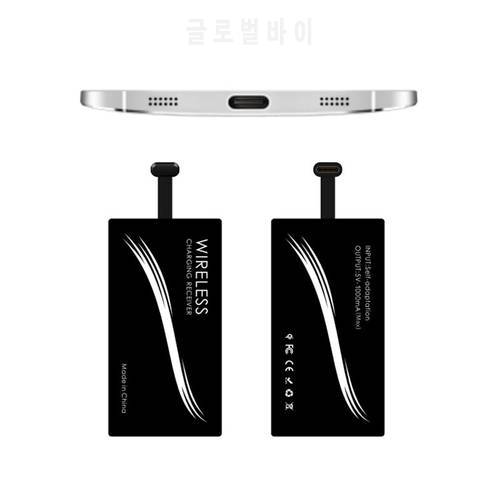 Universal Fast Wireless Charger Adapter Micro USB Type C For Samsung Huawei IPhone Android Qi Wireless Charging Receiver