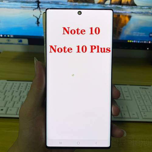 Original With Frame N975F LCD For Samsung Galaxy Note 10 Display Touch Screen Note 10 Plus SM-N975F N970F LCD Touch Screen