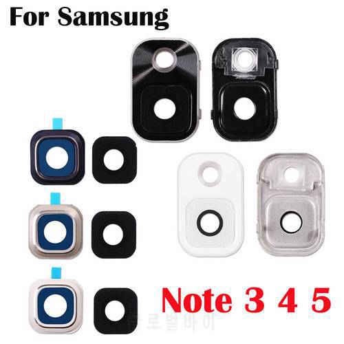 1pcs New Rear Back Camera Glass Lens Replacement Parts For Samsung Galaxy Note 3 4 5 N900 N910 N920