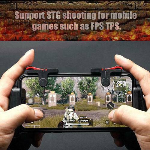 Mobile Phone Gaming Trigger PUBG Button Handle For L1R1 Shooter Controller for iPhone Android