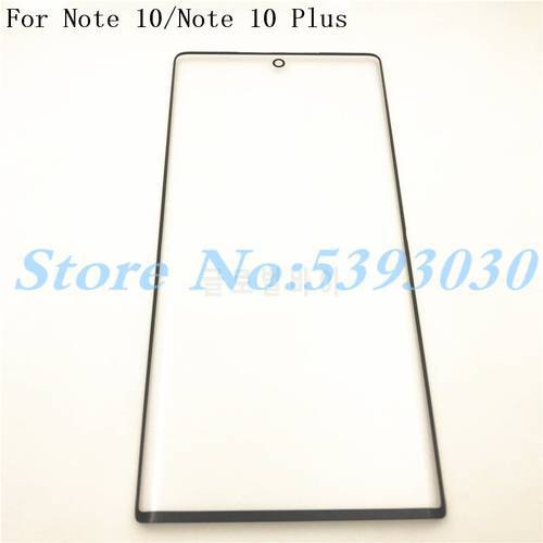New Front Touch Screen Outer Glass Lens Repair Replacement For Samsung Galaxy Note 10 N970 & Note 10 Plus N975 Touchscreen