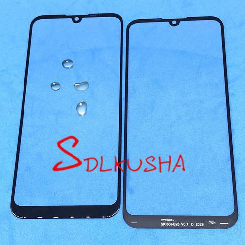 10Pcs Glass+OCA Front Outer Screen Glass Lens Replacement Touch Screen LCD Cover For Motorola Moto E6S E6i XT2053